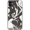 Marbleized Black iPhone 11 Clear Case
