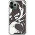 Marbleized Black iPhone 11 Pro Max Clear Case