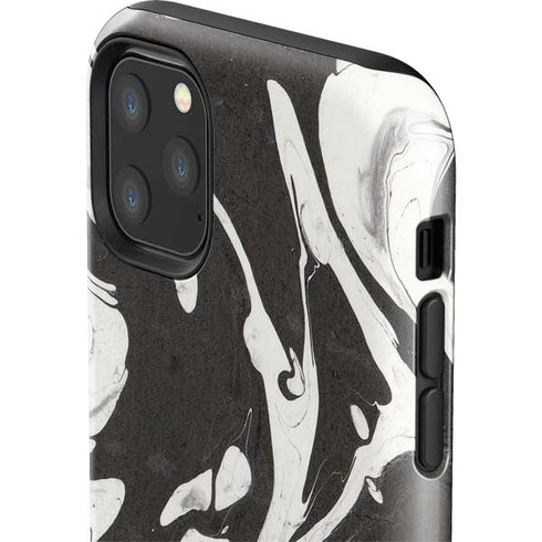Marbleized Black iPhone 11 Pro Max Impact Case