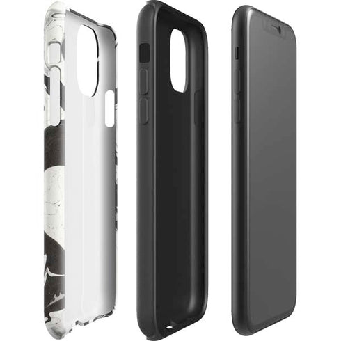 Marbleized Black iPhone 11 Pro Max Impact Case