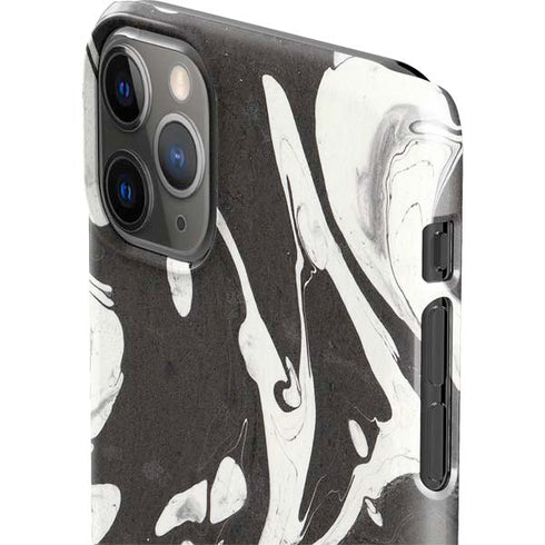 Marbleized Black iPhone 11 Pro Max Lite Case