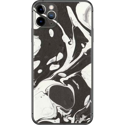Marbleized Black iPhone 11 Pro Max Skin