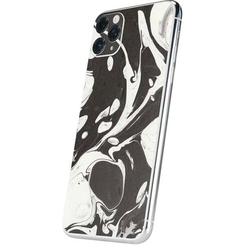 Marbleized Black iPhone 11 Pro Max Skin