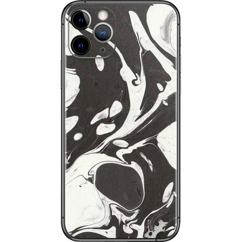 Marbleized Black iPhone 11 Pro Skin