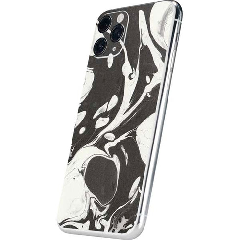 Marbleized Black iPhone 11 Pro Skin