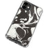 Marbleized Black iPhone 12 Clear Case