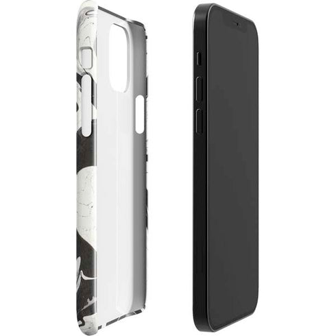 Marbleized Black iPhone 12 Mini Lite Case