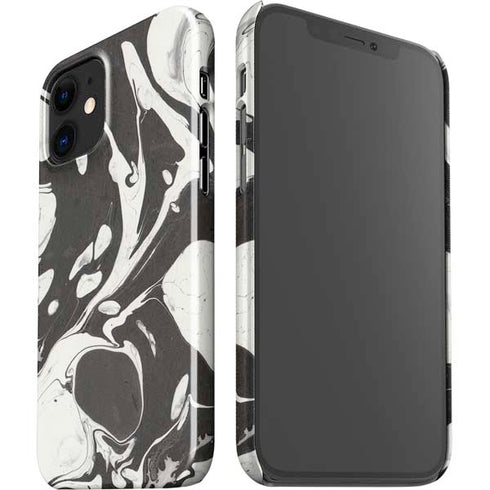 Marbleized Black iPhone 12 Mini Lite Case