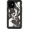 Marbleized Black iPhone 12 Mini Waterproof Case