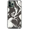 Marbleized Black iPhone 12 Pro Clear Case
