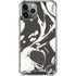 Marbleized Black iPhone 12 Pro Clear Case