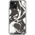 Marbleized Black iPhone 13 Clear Case