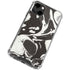 Marbleized Black iPhone 13 Clear Case