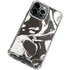 Marbleized Black iPhone 13 Pro Clear Case