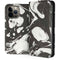 Marbleized Black iPhone 15 Pro Max Folio Case