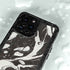 Marbleized Black iPhone 15 Pro Waterproof Case