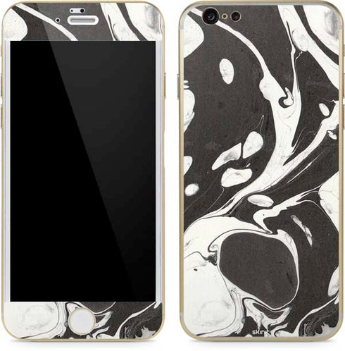 Marbleized Black iPhone 6/6s Skin