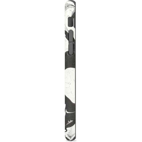 Marbleized Black iPhone 7 Pro Case