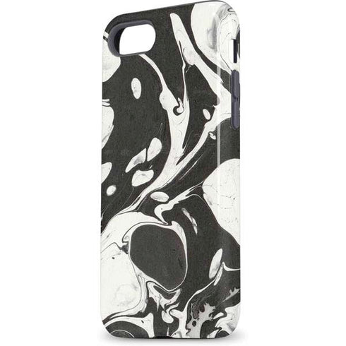 Marbleized Black iPhone 7 Pro Case