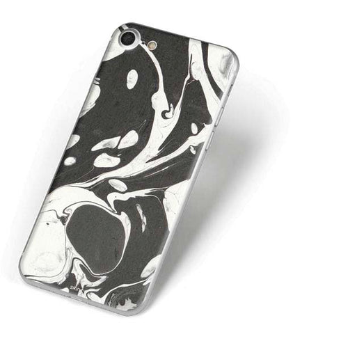 Marbleized Black iPhone 7 Skin