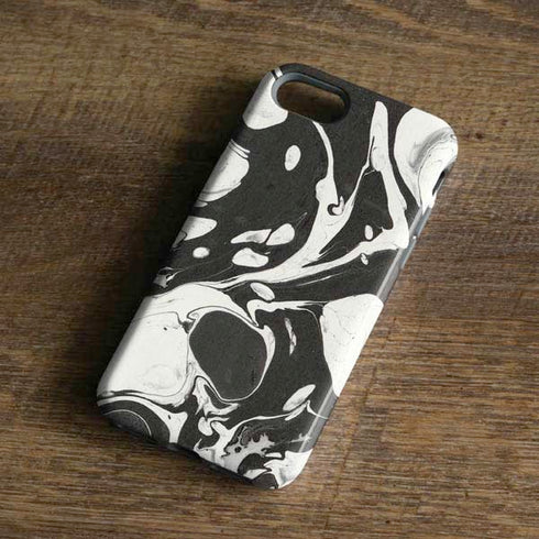 Marbleized Black iPhone 8 Pro Case
