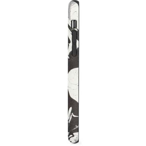 Marbleized Black iPhone XR Pro Case