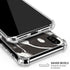 Marbleized Black iPhone XS Max Clear Case