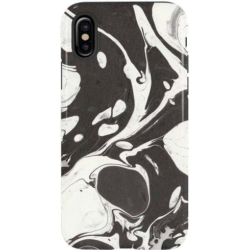 Marbleized Black iPhone XS Pro Case