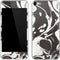 Marbleized Black Apple iPod Skin