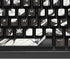 Marbleized Black K95 RGB PLATINUM Mechanical Gaming Keyboard Skin