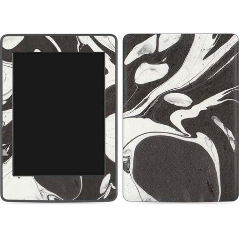 Marbleized Black Amazon Kindle Skin