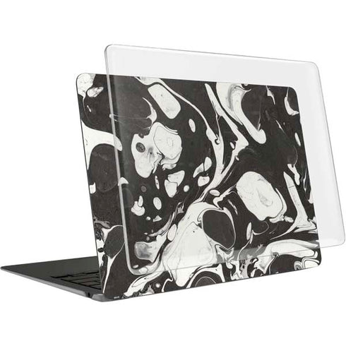 Marbleized Black MacBook Air 13in M1 (2021) Case plus Skin