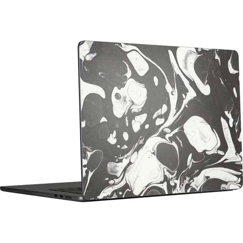 Marbleized Black MacBook Air 15 in (2023) Skin