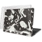 Marbleized Black MacBook Pro 13in (2020) Case plus Skin