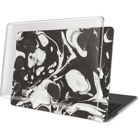 Marbleized Black MacBook Pro 15in (2016-19) Case plus Skin