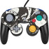 Marbleized Black Nintendo GameCube Controller Skin