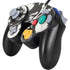 Marbleized Black Nintendo GameCube Controller Skin