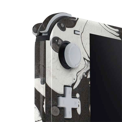 Marbleized Black Nintendo Switch Lite Skin