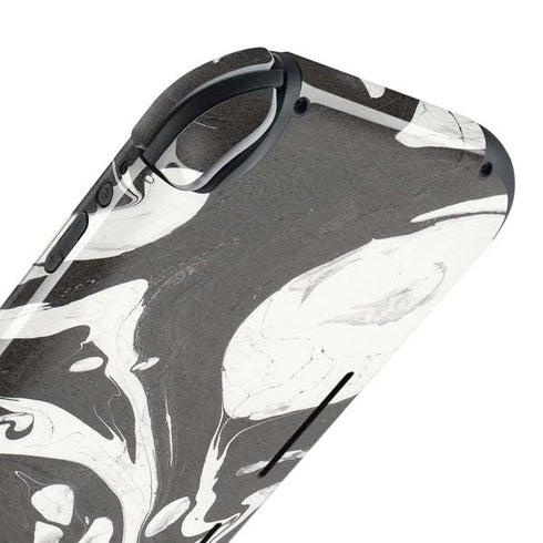 Marbleized Black Nintendo Switch Lite Skin