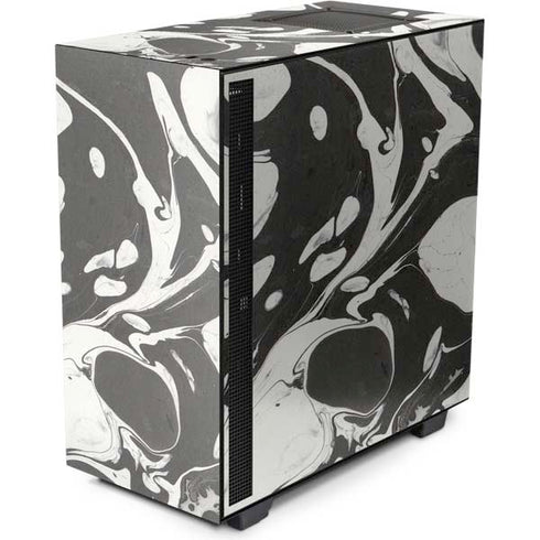 Marbleized Black NZXT H510 Compact ATX Mid-Tower Case Skin