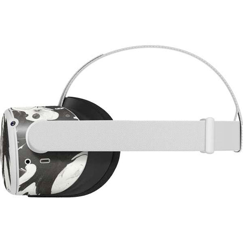 Marbleized Black Oculus Quest 2 Skin