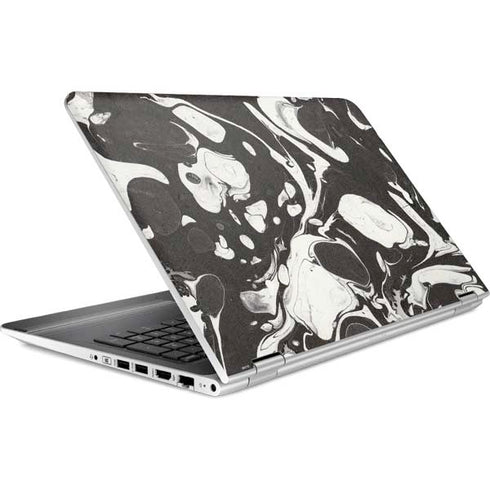 Marbleized Black HP Pavilion Skin