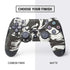 Marbleized Black PS4 Controller Skin