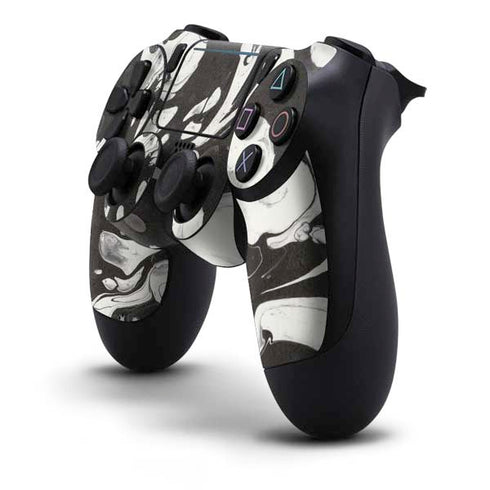 Marbleized Black PS4 Pro/Slim Controller Skin