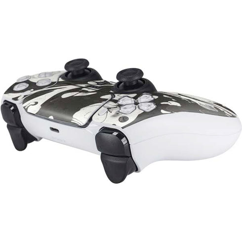 Marbleized Black PS5 Controller Skin