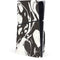 Marbleized Black PS5 Slim Disk Console Skin