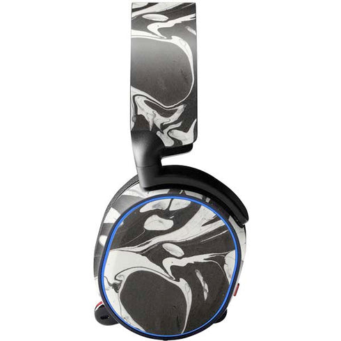 Marbleized Black SteelSeries Arctis 3 Skin