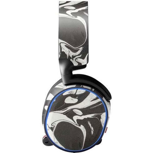 Marbleized Black SteelSeries Arctis 5 Skin