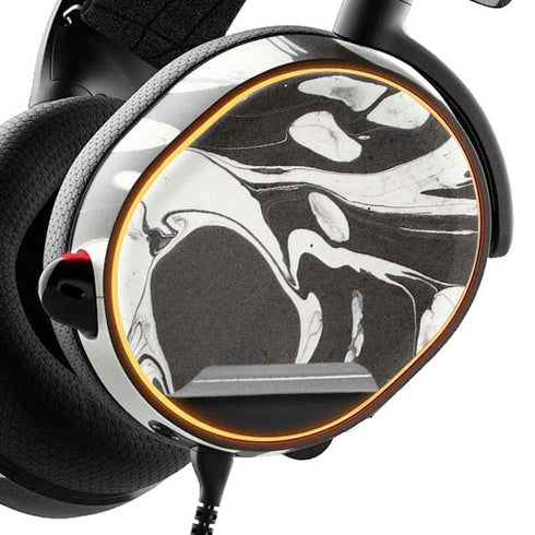 Marbleized Black SteelSeries Arctis 5 Skin