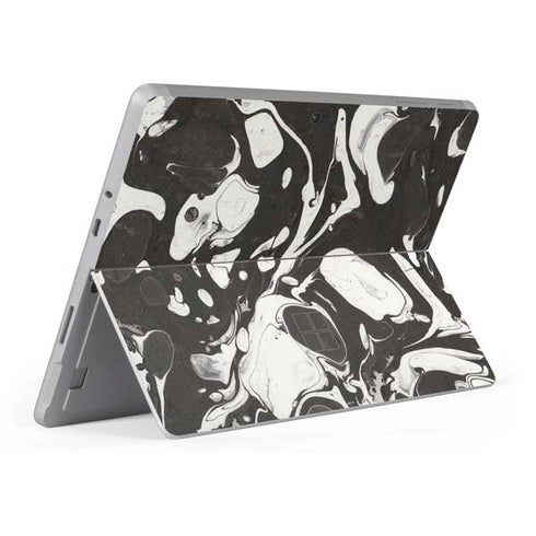 Marbleized Black Surface Go Skin